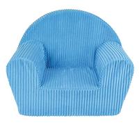 Fun House 712720 Silla Club Azul de Espuma para niños Funda 100% poliéster, Espuma 100% Polyether 52 x 33 x 42 cm
