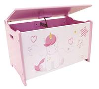Fun House 713050 LICORNE - Caja de juguetes para niños, a partir de 3 años, color blanco y rosa