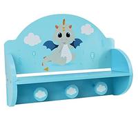 Fun House 713338 Leon Le Dragon - Estantería para Abrigo Infantil, Altura de 33 x 45 x 14 cm, PM