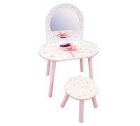 FUN HOUSE 713624 - Bailarina tocador Infantil (48 x 60 x 40 cm, con Taburete, 27 x 28 x 28 cm)