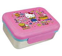 FUN HOUSE HELLO KITTY - Caja de acero inoxidable para niños (6,5 x 17 x 13,5 cm)