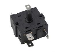 Funcionamiento sin esfuerzo con calentador eléctrico de habitación Interruptor giratorio 3 Pin 5Pin AC 250V 16A Selector (5 pines)
