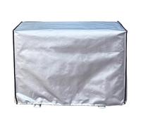 Funda Aire Acondicionado Exterior de Cobertura Total, Fundas para Aire Acondicionado Exterior, Resistente al Viento, al Agua, al Sol y a la Nieve, Tela Oxford(80.5x56x35cm/31.7x22x13.8in)