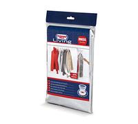 Funda al vacío con Gancho para Ropa y Chaquetas - Ahorra Espacio y Herméticos para un Armario Siempre en Orden - 1 Bolsa - 70 x 145 cm - Domopak Living