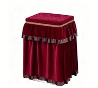 Funda Antipolvo para Caja Fuerte Fundas de terciopelo reversibles con ribete de encaje para caja fuerte, fundas lavables y resistentes a los arañazos personalizables(Burgundy,20x20x59in/50x50x150cm)