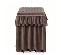 Funda Antipolvo para Caja Fuerte Fundas de terciopelo reversibles con ribete de encaje para caja fuerte, fundas lavables y resistentes a los arañazos personalizables(Brown,20x20x24in/50x50x60cm)