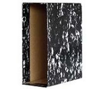 Funda archivador Negro