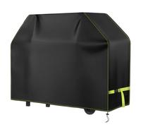 Funda Barbacoa Exterior Impermeable, VDISRR 420D Oxford Resistente al Desgarro Funda Protectora para BBQ 147 x 61 x 122 cm, Cubierta de Barbacoa Exterior Anti-Viento/Anti-Polvo/Anti-Humedad/Anti UV