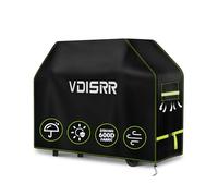 Funda Barbacoa Exterior Impermeable, VDISRR 600D Oxford Funda BBQ Exterior 117 * 66 * 117cm Funda Protectora para Barbacoa Anti-Viento/Agua/UV/Resistente al Desgarro