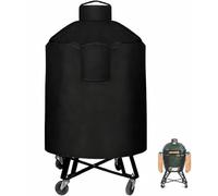 Funda Barbacoa Kamado para VEVOR 18" Ceramic Kamado 2024-2026 | Funda Barbacoa Kamado; Oxford 420D para perfil kamado, Barrera exterior todo el año; Asa y bolsa de almacenamiento