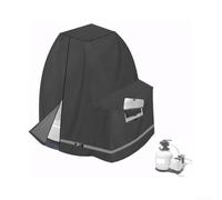 Funda Bomba para arena 420D para Intex 12-16 Pulgadas Funda Bomba(black) | para lona Oxford 420D, impermeable, UV, protege bomba para intex, para dura años