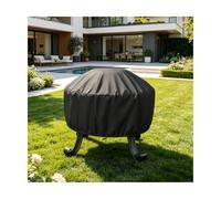 Funda Brasero Redondo para BonFeu BonFeu BonBowl 100 2018-Present,Tela Oxford Impermeable Cubierta Exterior Antipolvo con Cuerda Ajustable,85cm*40cm