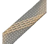 Funda Cables Electricos Funda De Cable Expandible 2 Mm A 40, Trenzada Ajustada, Alta Densidad, Dureza, Aislante, Protección Línea, Envoltura, Prensaestopas(Clear Gold,16mm)
