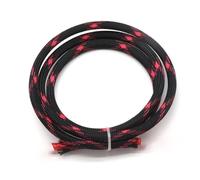 Funda Cables Electricos Funda Protectora de Nailon con Aislamiento for Cables Trenzados expandibles Alta Densidad 1/10 m, 2, 4, 6, 8, 10, 12, 14, 16, 18, 20, 25, 30 y 40 mm(Black Pink,8mm,10 Metesr)