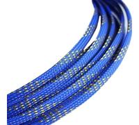 Funda Cables Electricos Funda Trenzada expandible de Alta Densidad 1 m, 3, 4, 6, 8, 10, 12, 14, 16, 18, 20, 25, 30 y 40 mm, for protección aislada Cables(Blue Gold,40mm x 1meter)