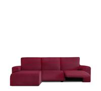 Funda Chaise Longue brazo corto izquierda bielástica Jaz 08-BURDEOS BRAZO CORTO IZQUIERDA