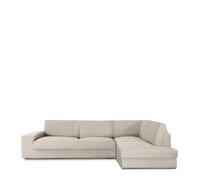 Funda Chaise Longue con respaldo derecha bielástica Jaz 11-LINO DERECHA