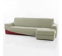 Funda Chaise Longue Elástica Relive con Brazo Derecho Largo. -MAXIFUNDAS FUNDAS DE SOFA & CHAISE LONGUE Light gray
