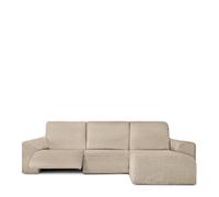 Funda Chaise Longue relax brazo corto derecha bielástica Roc 01-beige Short right arm