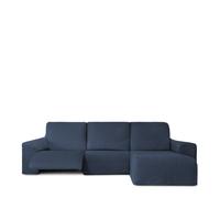 Funda Chaise Longue relax brazo corto derecha bielástica Roc 03-blue Short right arm