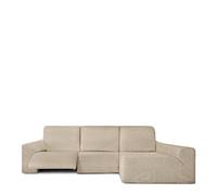 Funda Chaise Longue relax brazo largo derecha bielástica Roc 01-BEIGE BRAZO LARGO DERECHA