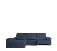 Funda Chaise Longue relax brazo largo izquierda bielástica Roc 03-AZUL BRAZO LARGO IZQUIERDA