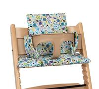Funda Cojín para Trona Stokke. Compatible con Stokke, Stokke Tripp Trapp, Trip Trap Stokke, Stokke Trona Evolutiva y Stokke Trona (Love Azul)