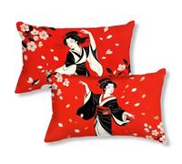 Funda Cojines Exterior Impermeable 60x80 estilo japonés Pack 2, Cod299