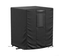 Funda de aire acondicionado para exteriores, resistente a la intemperie, diseño transpirable con cordón para unidades externas de CA de 38 x 38 x 40 pulgadas