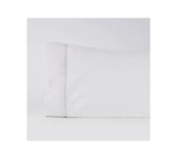 Funda de Almohada, Color Blanco, 100% Algodón Percal, 180 Hilos, Don Algodón