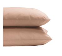 Funda de almohada NOA 50 x 70 cm, juego de 2 piezas, polvo rosa, algodón, Clarysse
