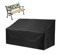 Funda de banco de jardín - Funda de sofá al aire libre, funda de banco de jardín | Funda antipolvo para sofás, revestimiento Uv plateado Oxford 210d, funda de asiento exterior resistente a roturas