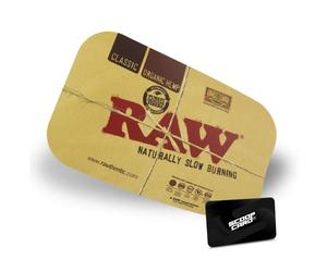 Funda de bandeja de metal RAW | Diseño de serie clásica | Bandeja magnética pequeña para ocultar el contenido de la bandeja, compatible con bandejas de tamaño 11'' x 7"