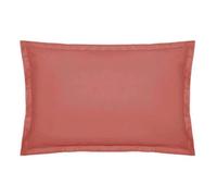 Funda de cojín algodón rosa de 50x70cm