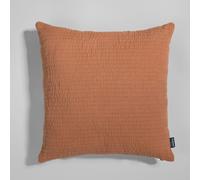 Funda de cojín texturizada terracota, 40x40 cm