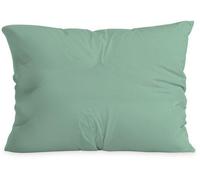 Funda de cojín Unyqoos® de 60x70 cm – Juego de 2, color verde oliva, microfibra súper suave con cremallera interior, apta para lavar en lavadora y secadora