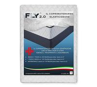 Funda de colchón elástica Fly 2.0 de Rizo Jacquard con Esquinas - Doble 2 plazas