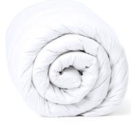 Funda de edredón de verano, 200 x 135 cm. Edredón, funda de edredón, colcha, manta, edredón acolchado, colcha acolchada. Ropa de cama y fundas de edredón con relleno de microfibra, color blanco