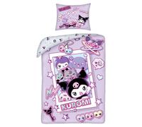 Funda de edredón kuromi 140 x 200 cm con funda de almohada 70 x 90 cm