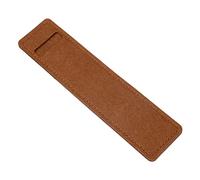 Funda de fieltro para bolígrafo o lápiz de gel de color puro, Khaki