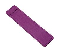 Funda de fieltro para bolígrafo o lápiz de gel de color puro, Purple