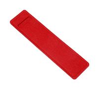 Funda de fieltro para bolígrafo o lápiz de gel de color puro, Red