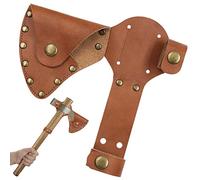 Funda de la vaina de la cabeza del hacha,Funda de hacha de cuero sintético | Cubierta de la cabeza del hacha, Camping Caza Hatchet funda de la funda, cubierta Tomahawk, regalos de senderismo al aire