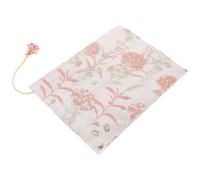 Funda de Libro de Tela Rosa A5, Manual, para Libros Escolares | Lavable y Reutilizable, Estampado Decorativo, Ligera, para Aula y Colección Personal