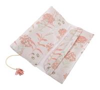 Funda de Libro de Tela Rosa Lavable para Cuadernos y Libros | Impresión Decorativa, Uso Escolar y Colección Personal, Ligera, Reutilizable, para Estudiantes