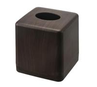 Funda de plástico Premium para Caja de pañuelos, con diseño clásico de Vetas de Madera y mármol.