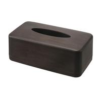 Funda de plástico Premium para Caja de pañuelos, con diseño clásico de Vetas de Madera y mármol.