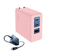 Funda de silicona compatible con cargador DJI Power GaN de 140 W, 1.5 mm de grosor, a prueba de golpes, para viajes y uso diario, color rosa