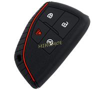 Funda de silicona para llave de coche 4B, cadena para Chevrolet Colorado Suburban Tahoe Silverado 1500 GMC Canyon Sierra 1500 2500HD/3500HD