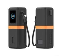 Funda de silicona que disipa los golpes para banco de energía Anker A1695 de 165 W, diseñada para demandas de movilidad del mundo real (negro)